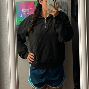 Brandy Melville quarter zip sweatshirt